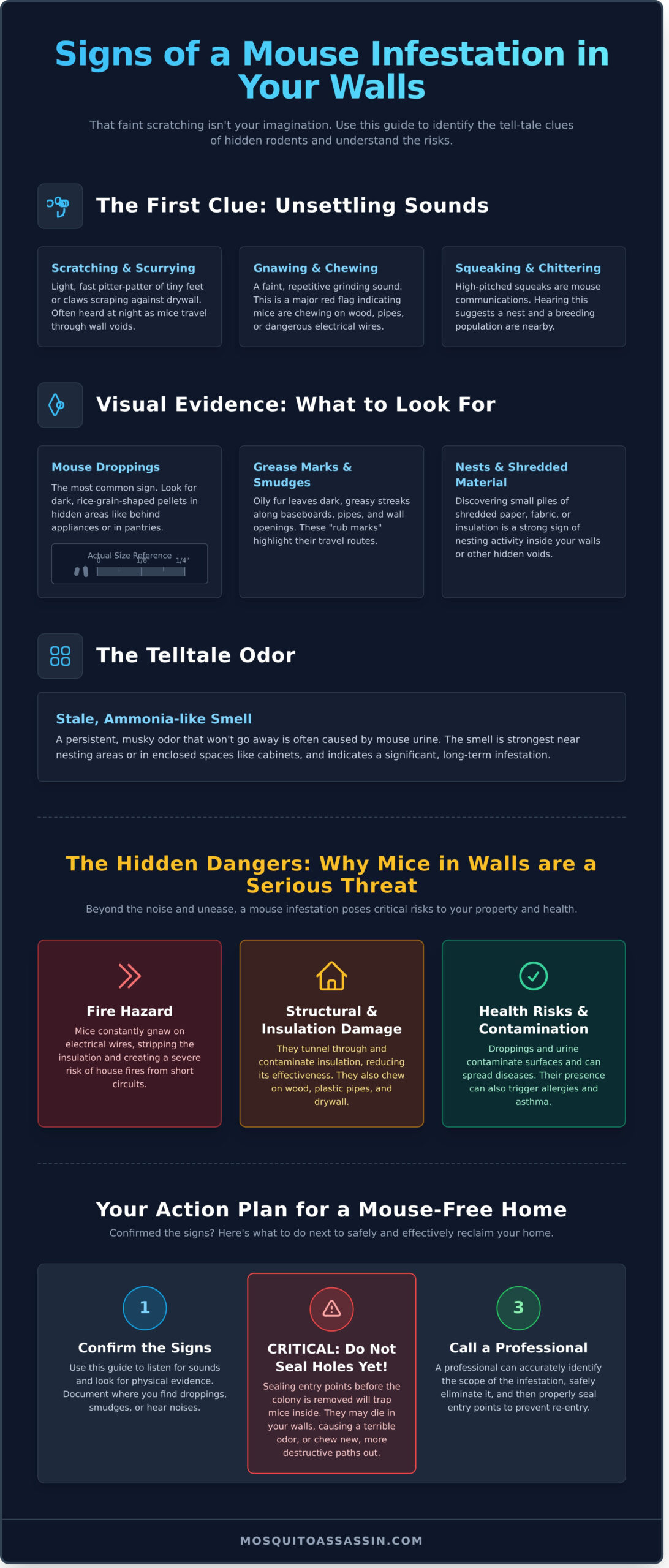 7 Signs of a Mouse Infestation in Walls: What to Listen For