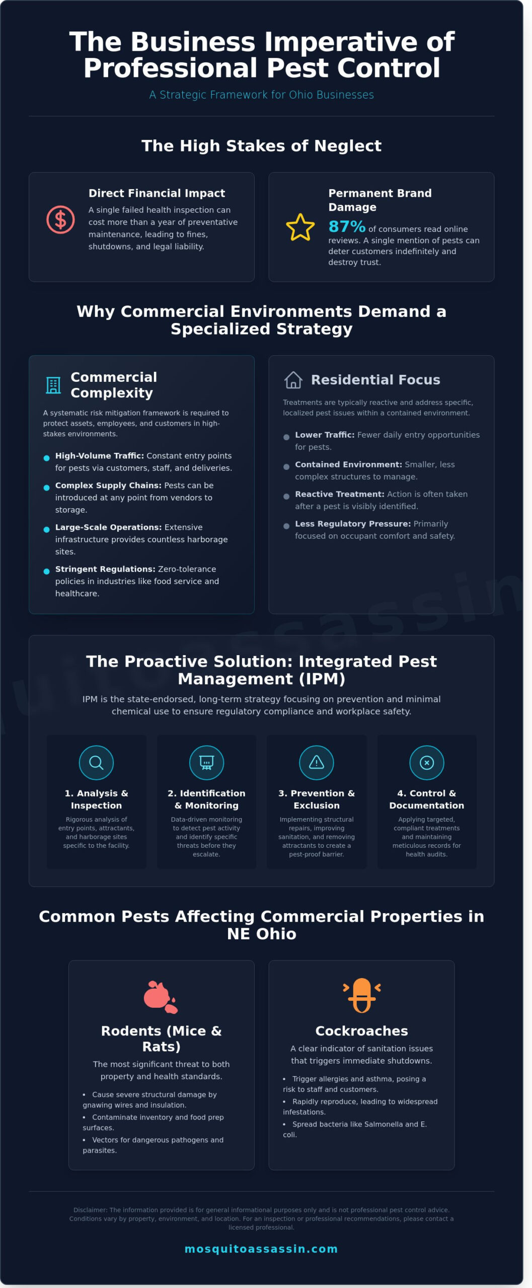 Commercial Pest Control for Businesses in Ohio: A Comprehensive Guide