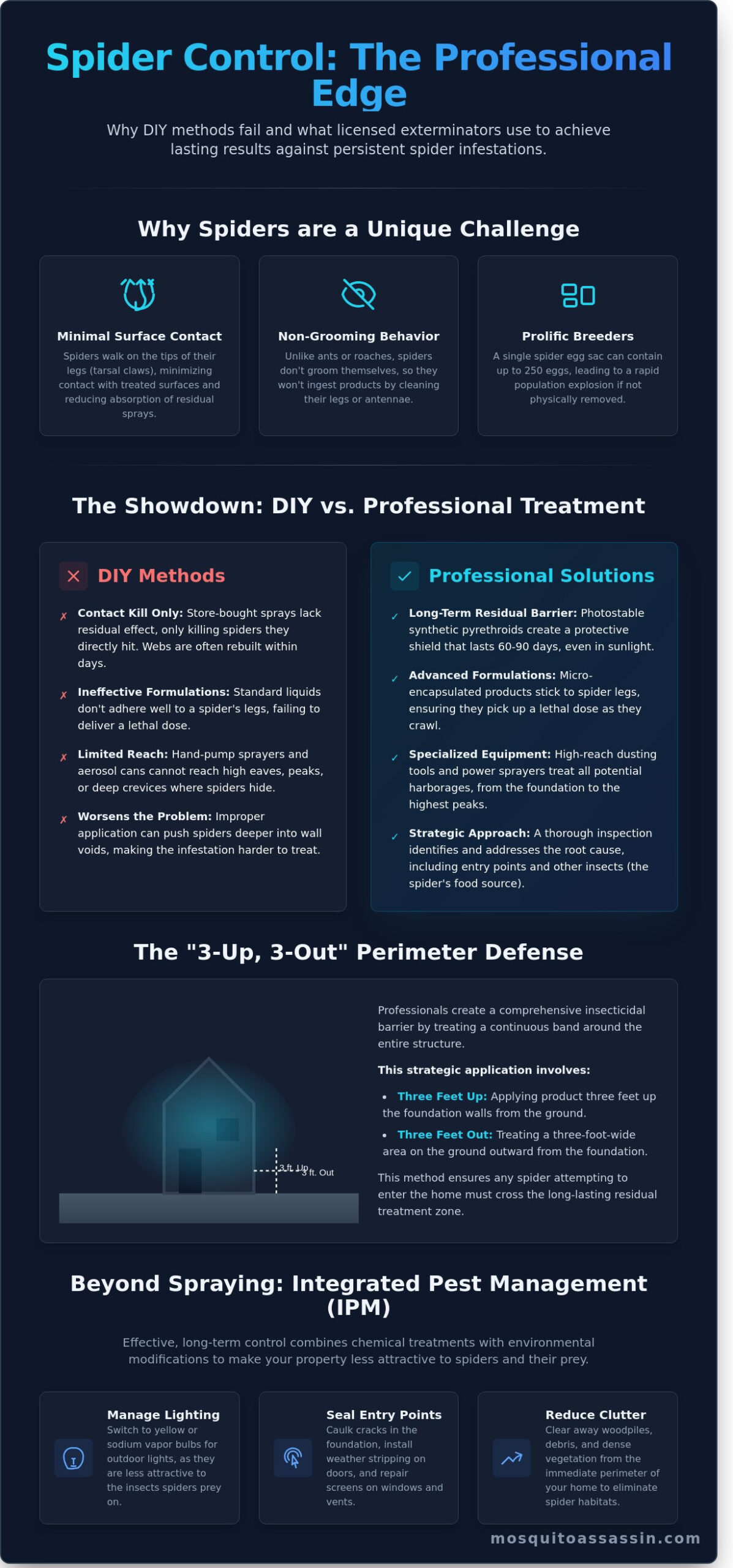 What Do Exterminators Use for Spiders? A Professional Guide