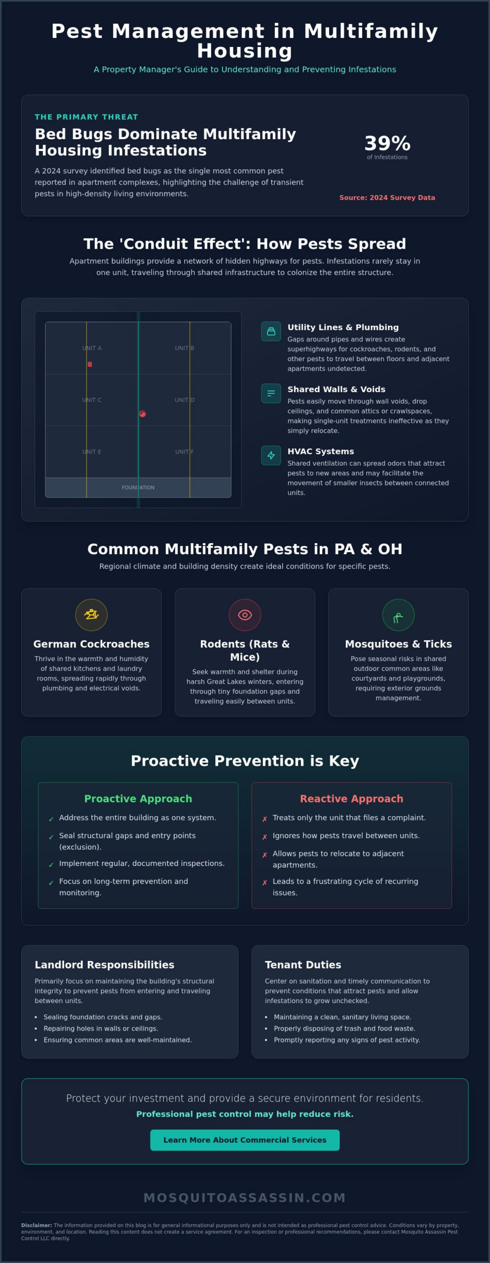 Pest Control for Apartment Buildings: A Comprehensive Management Guide