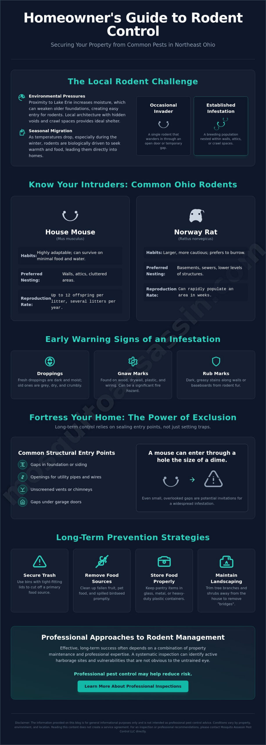 Rodent Control in Conneaut, OH: Prevention and Management Guide