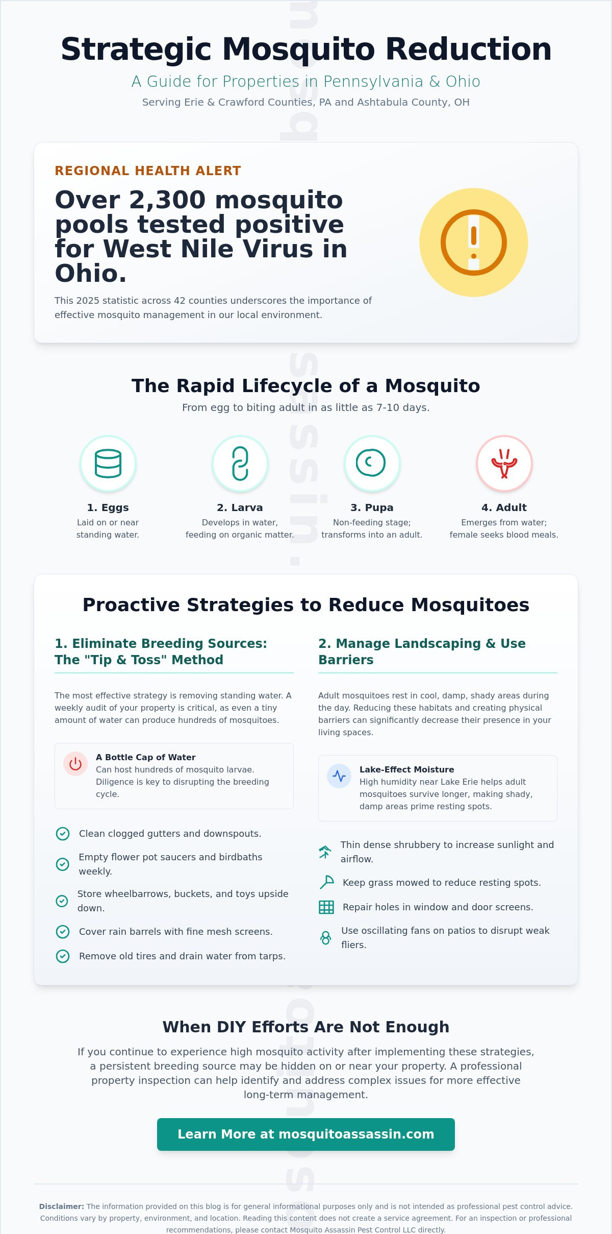 How to Reduce Mosquitoes in Your Yard: A Professional Guide for 2026