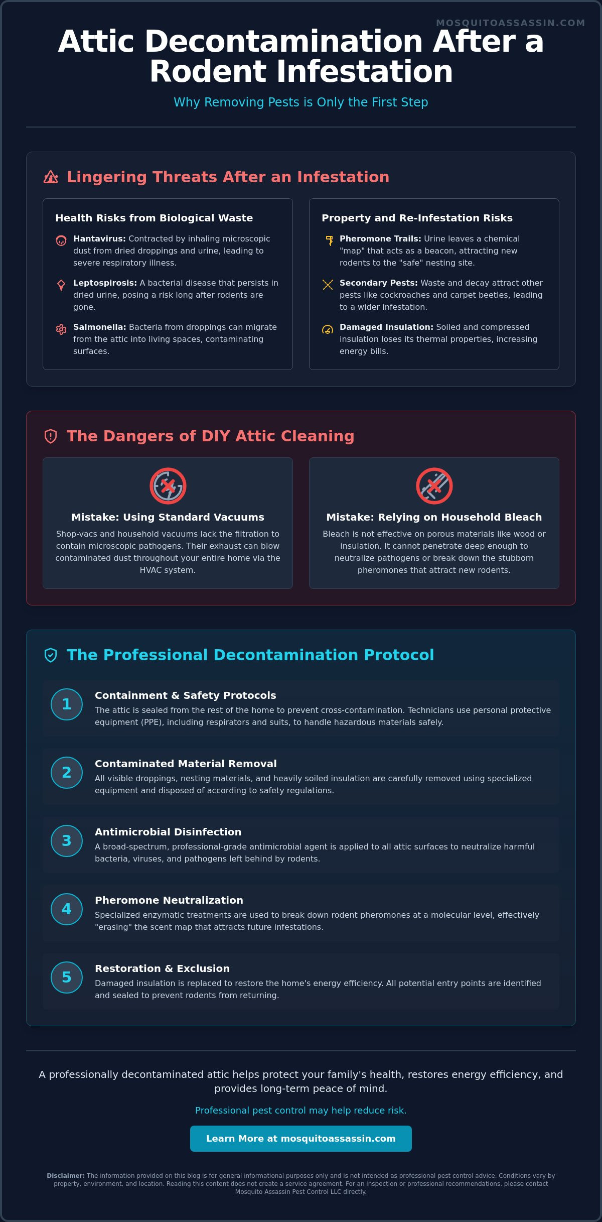 Attic Decontamination After Rats: A Professional Safety and Sanitation Guide