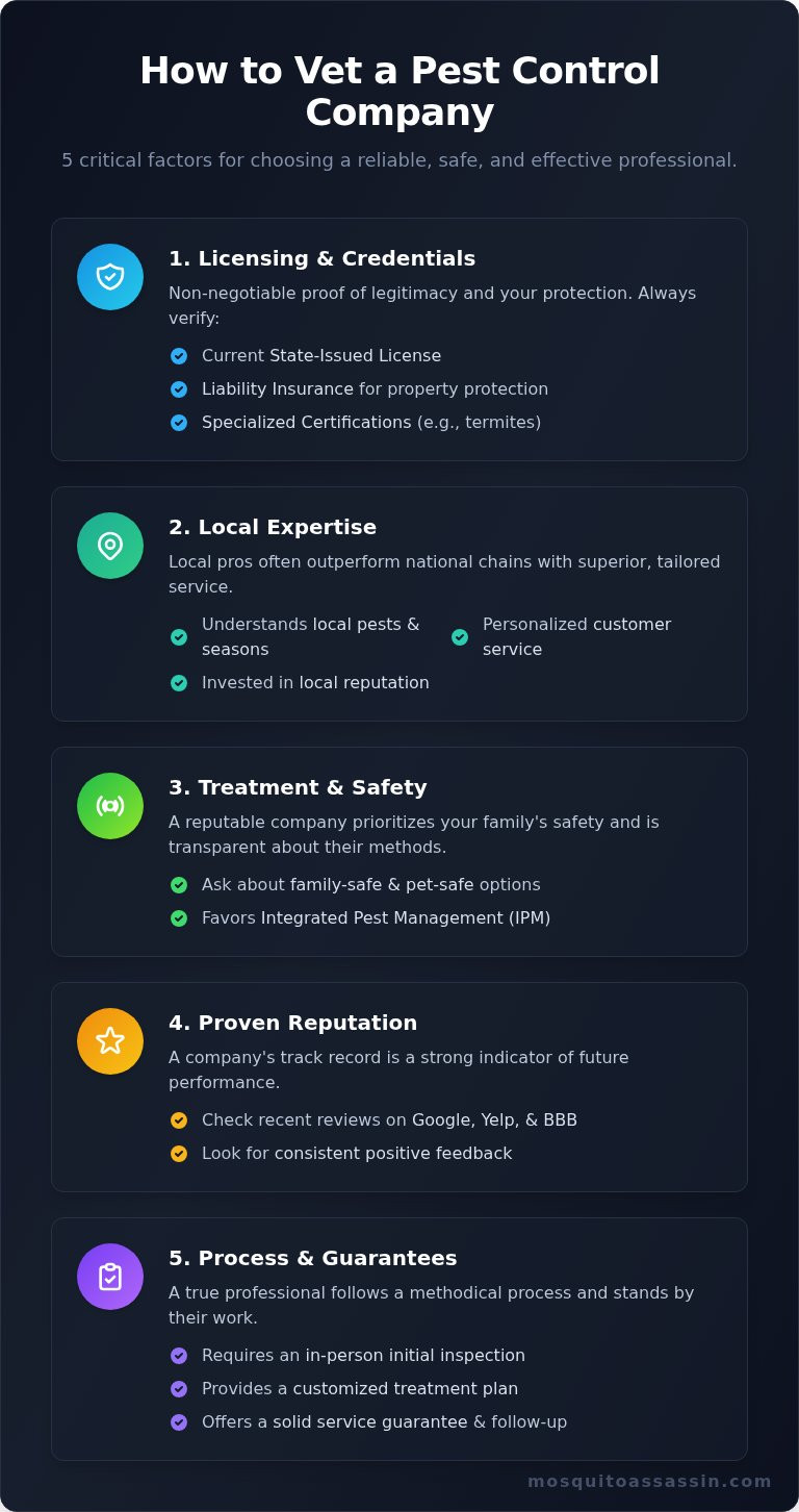 How to Choose The Best Pest Control Near Me: A Homeowner's Guide