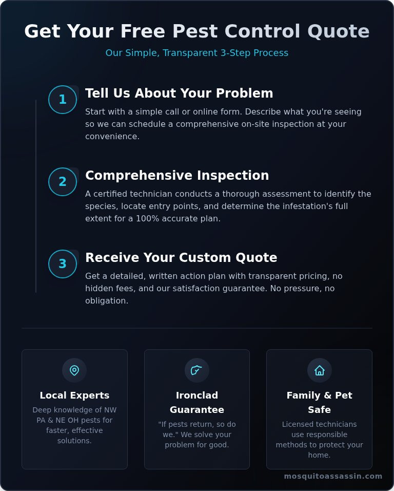 Get Your Free, No-Obligation Pest Control Quote
