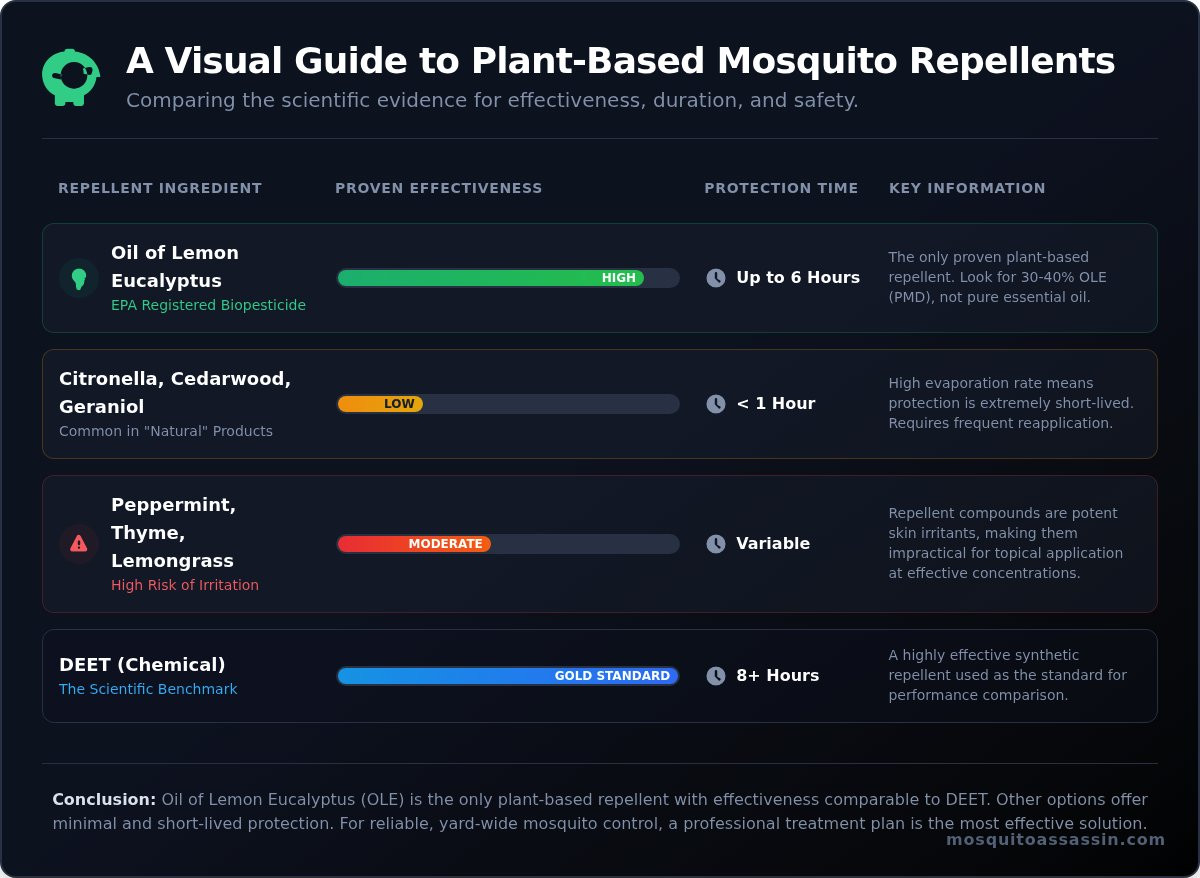 Natural Mosquito Repellents: What Really Works (And What Doesn't)