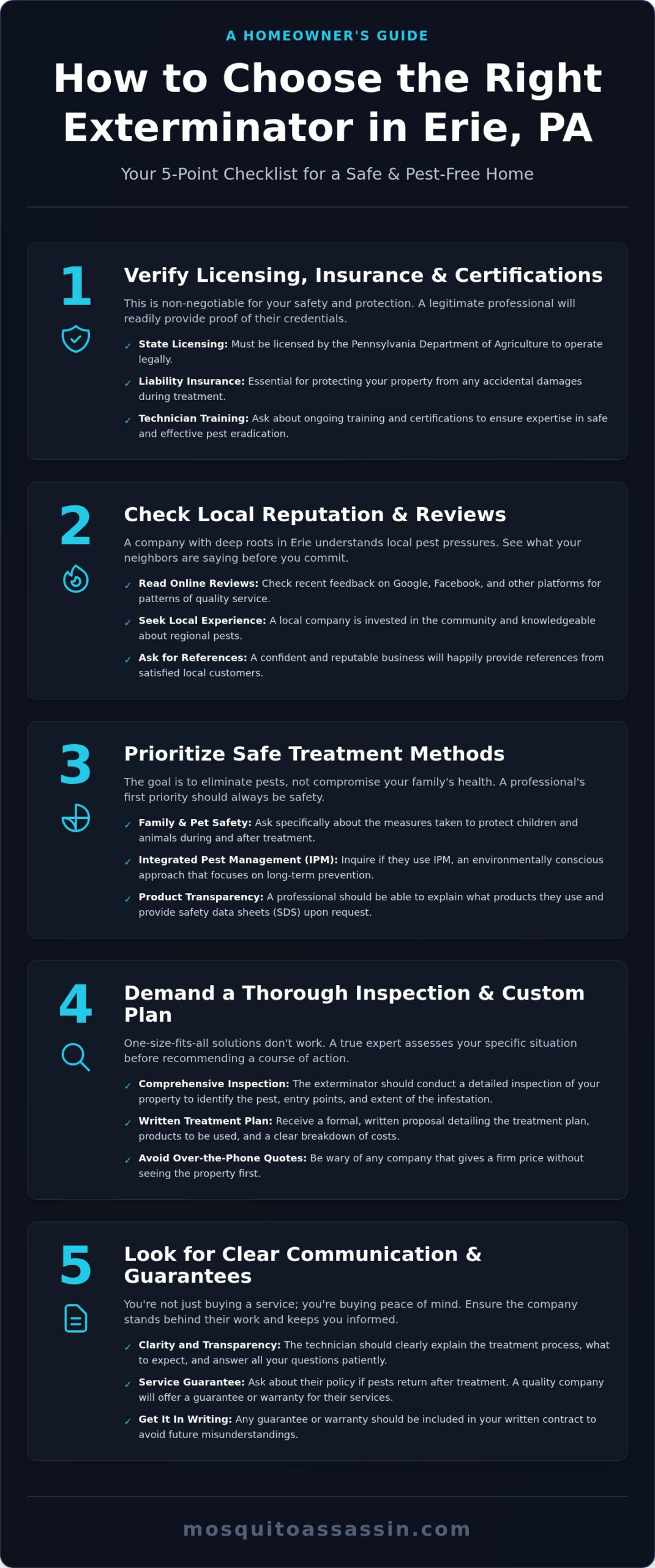 Your Guide to Choosing the Best Exterminator in Erie, PA