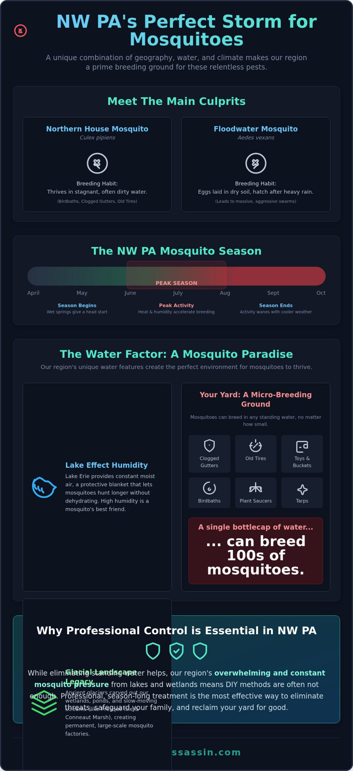 Why Are Mosquitoes So Bad in NW PA? A Local Expert Explains